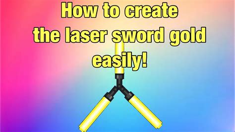 Laser Sword Gold .